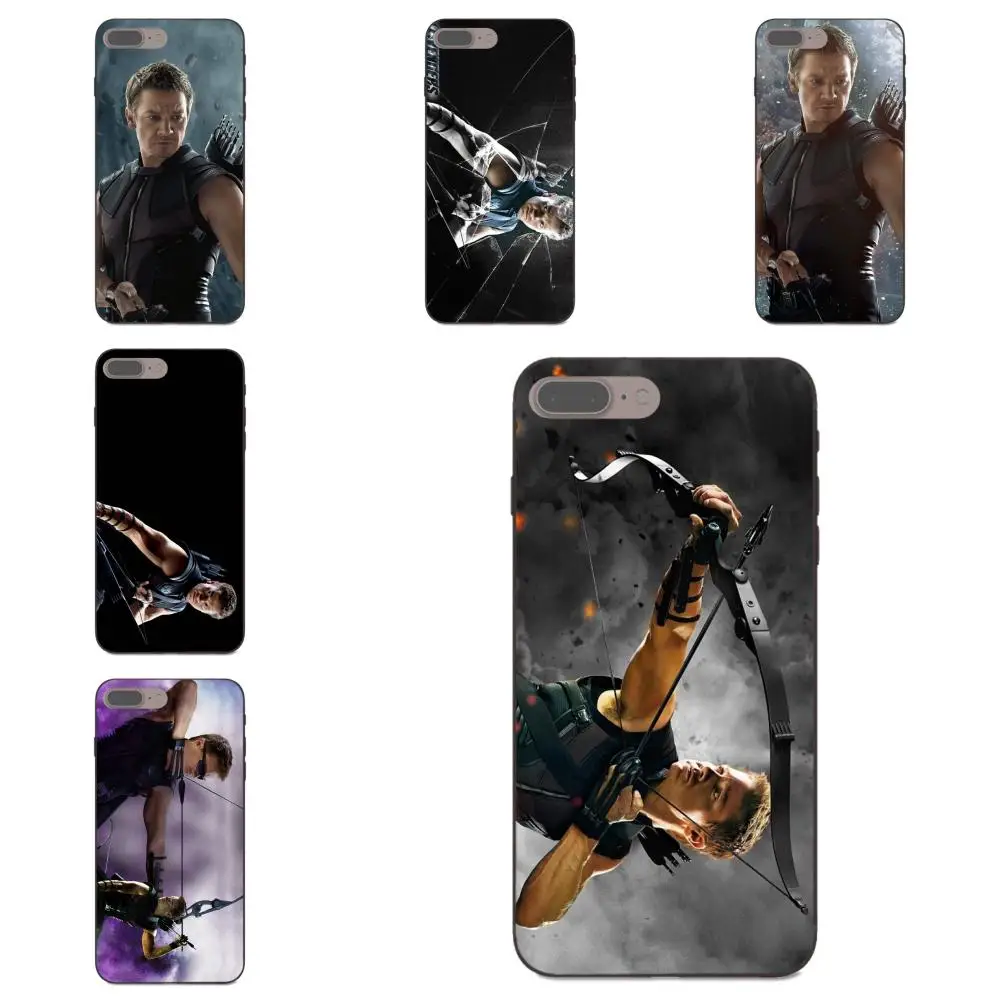 

Hawkeye In The Avengers For Apple iPhone 4 4S 5 5S SE 6 6S 7 8 Plus X XS Max XR Unique Shell Black TPU