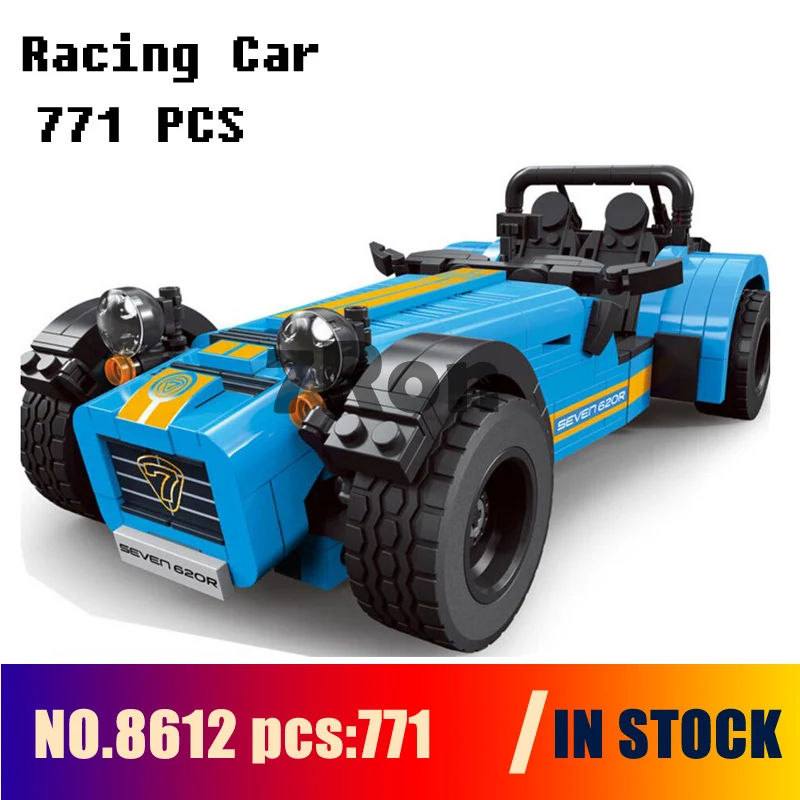 

Compatible 21307 Models building toy 8612 771pcs Technic Caterham Seven 620r Racing Car Building Blocks toys & hobbies
