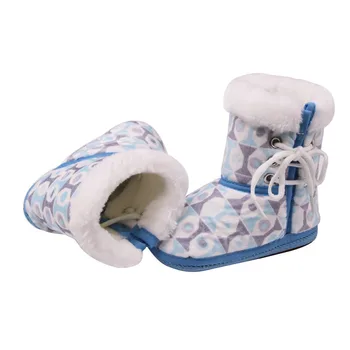 

Winter Warm Boots Infant Toddler Newborn Kids Baby Shoes Cotton Snowshoes