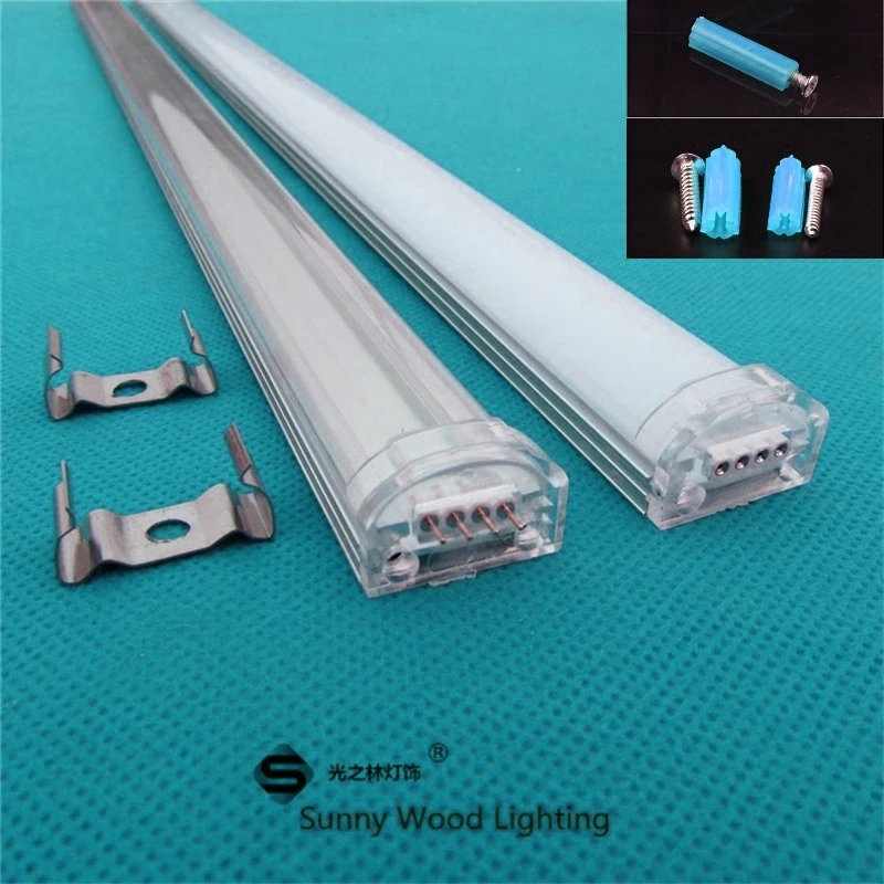 10pcs/lot 40inch 1m led strip channel , seamless led aluminium profile