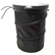 Vorcool автомобиль мусорный бак Водонепроницаемый складной Pop-up мусорное ведро пыли контейнер с крышкой с 30 шт. белый мешки для мусора