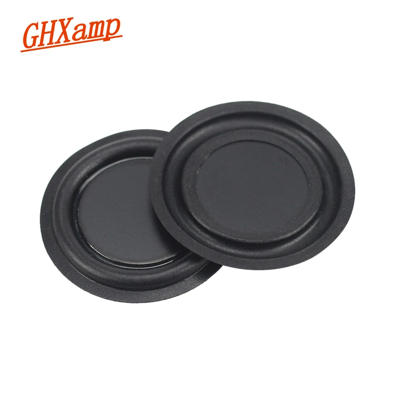 

GHXAMP 2PC 2.5 INCH Rubber Bass Vibration Plate Diaphragm BASS Passive Radiator Speaker For Woofer Bluetooth Speaker DIY 67MM