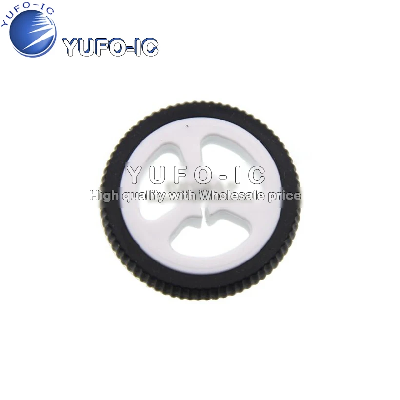 

ZJ327 miniQ car N20 motor rubber Wheel diameter 34mm code disk 34*7