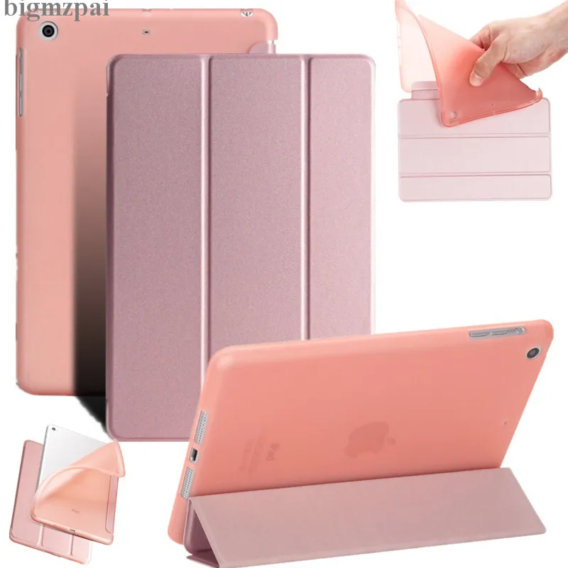 

Case for Apple iPad mini 5 mini5 2019 Case 7.9 inch Coque Capa Funda PU Leather Soft Silicon Ultra Slim Trifold Stand Cover