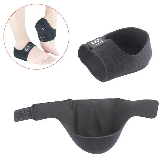 1 Pair Plantar Fasciitis Arch Heel Sleeves Therapy Wrap Heel Foot Pain Arch Brace Insole EK-New