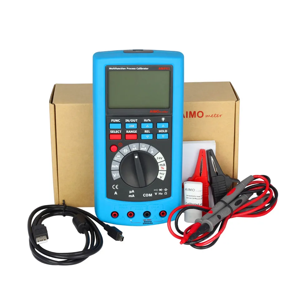 2 in 1 Multifunctional Process Calibrator Digital Multimeter Voltage Current Calibration Signal Generator ampx1