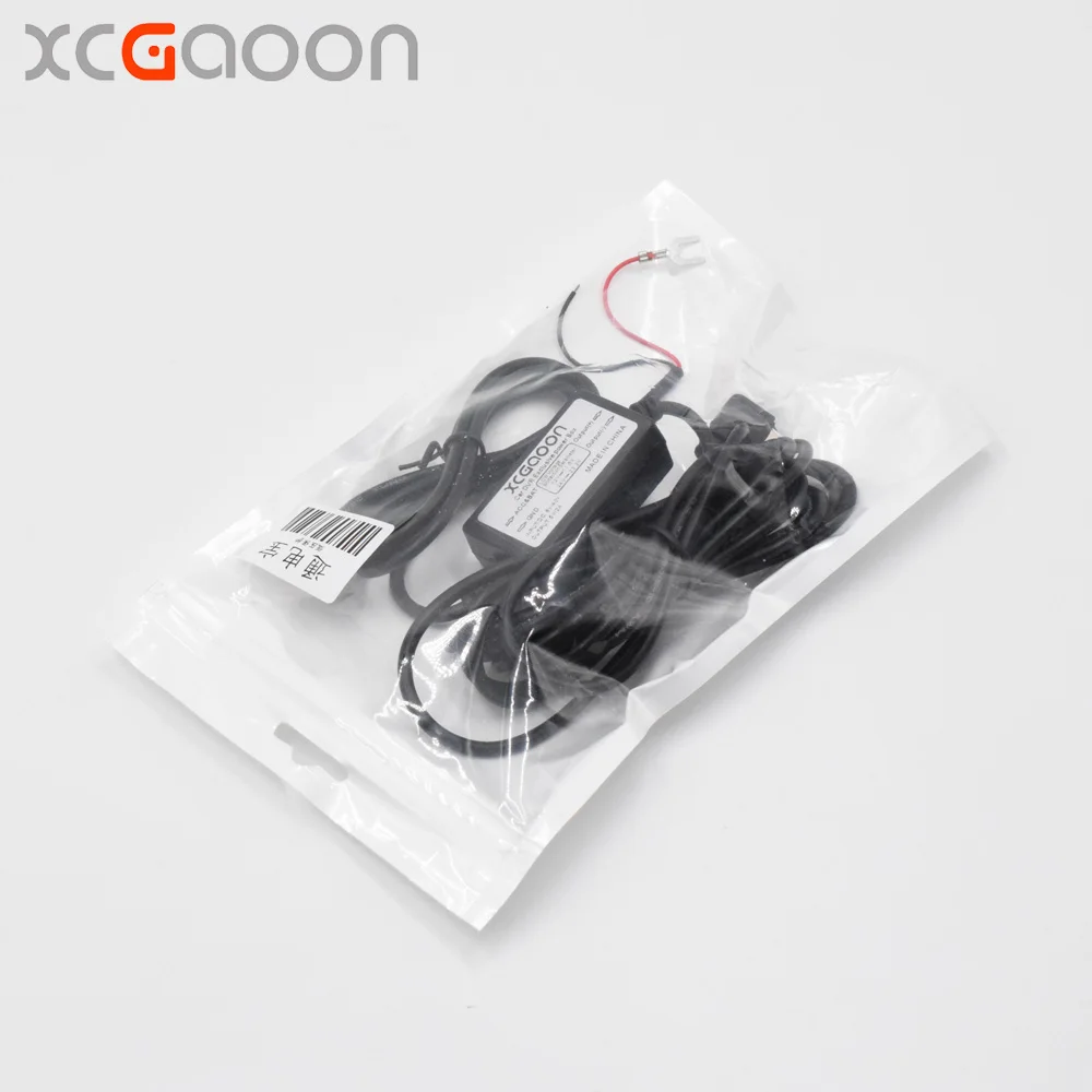 XCGaoon автомобильное зарядное устройство DC преобразователь модуль 12 В 24 В до 12 В 1.5A с 3,5 мм портом подходит радар детектор, DVR камера длина кабеля 3,5 м