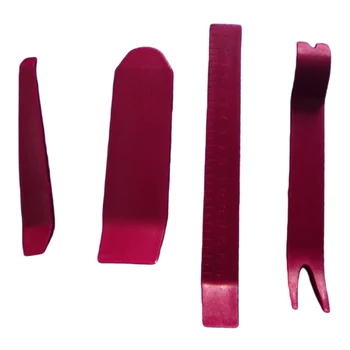 

4 pcs Luxury Plastic Repairing Tool Car Radio Door Clip Panel Trim Dash Audio Stereo Removal Installation Pry For Car