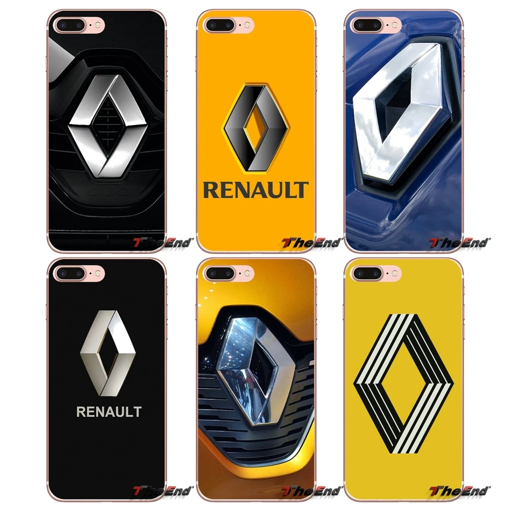 Аксессуары чехол сумка Renault S.A логотип автомобиля для Samsung Galaxy S2 S3 S4 S5 MINI S6 S7 edge S8 S9