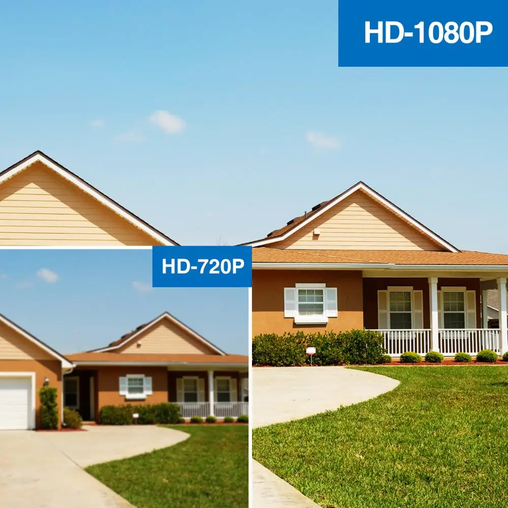  SANNCE 720P 1080N 4 Channel 5-in-1 DVR Security CCTV DVR 4CH Hybrid HDMI DVR Support AHD TVI CVI CV - 32968948731