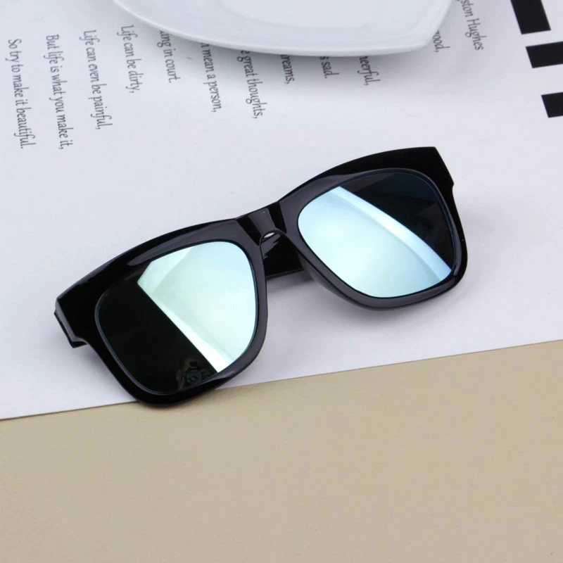 UCOOL красочная зеркальная ртуть линзы детские солнцезащитные очки Cses Oculos Feminino Redondo для мужчин и женщин детские анти-УФ индивидуальность