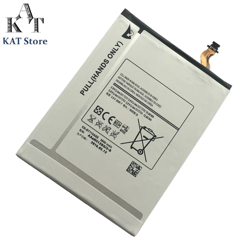 

Tablet Battery For Samsung Galaxy Tab 3 Lite 7.0 T110 T113 T115 3600mAh Li-ion Batteries EB-BT115ABE Rechargeable Accumulator