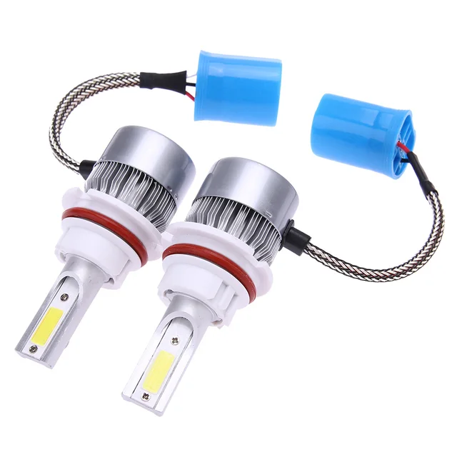 VODOOL 2pcs LED Car Exterior Headlight Bulbs 6000K Super VODOOL 2pcs LED Car Exterior Headlight Bulbs 6000K Super