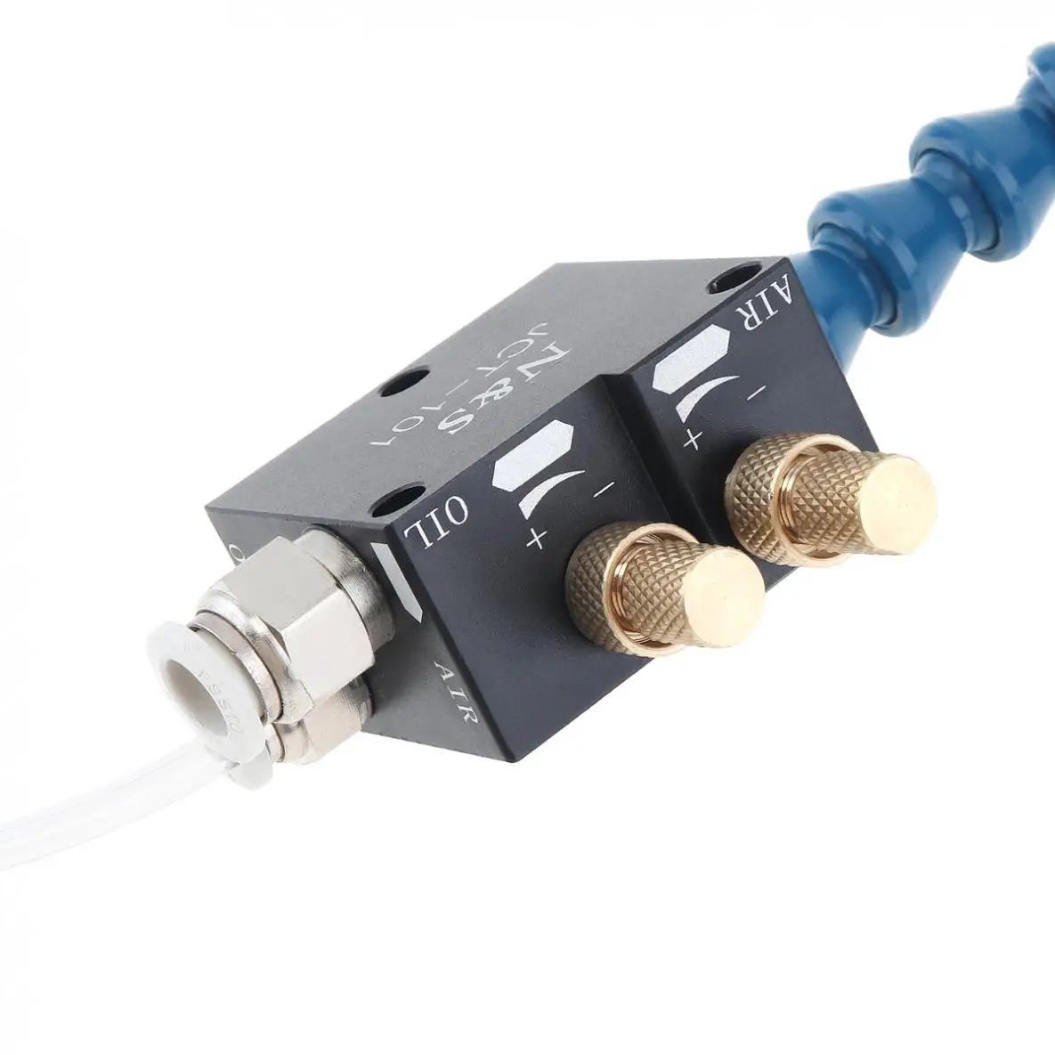 TORO Mist Coolant Lubrication Spray System with Air Oil Control Button Air Connector for Metal Cutting Engraving Cooling Machine