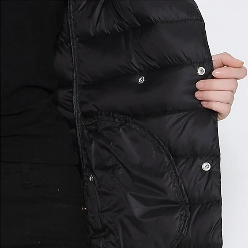 European Women Ultra Light Duck Down Jacket Extra