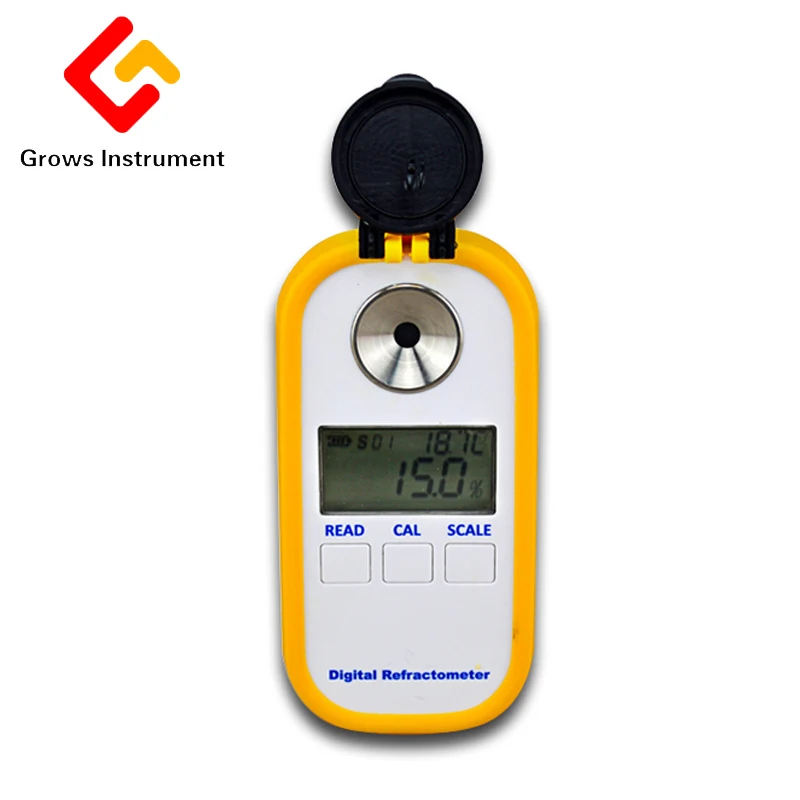 

DR402 Beer Concentration Meter Hydrometer Handheld 0-50% Digital Beer Refractometer Refractive Index ATC Beer Measuring Tool