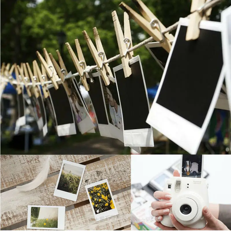Всего 40 листов оригинальной пленки Fujifilm instax mini 3 дюйма широкая фотобумага Fuji для