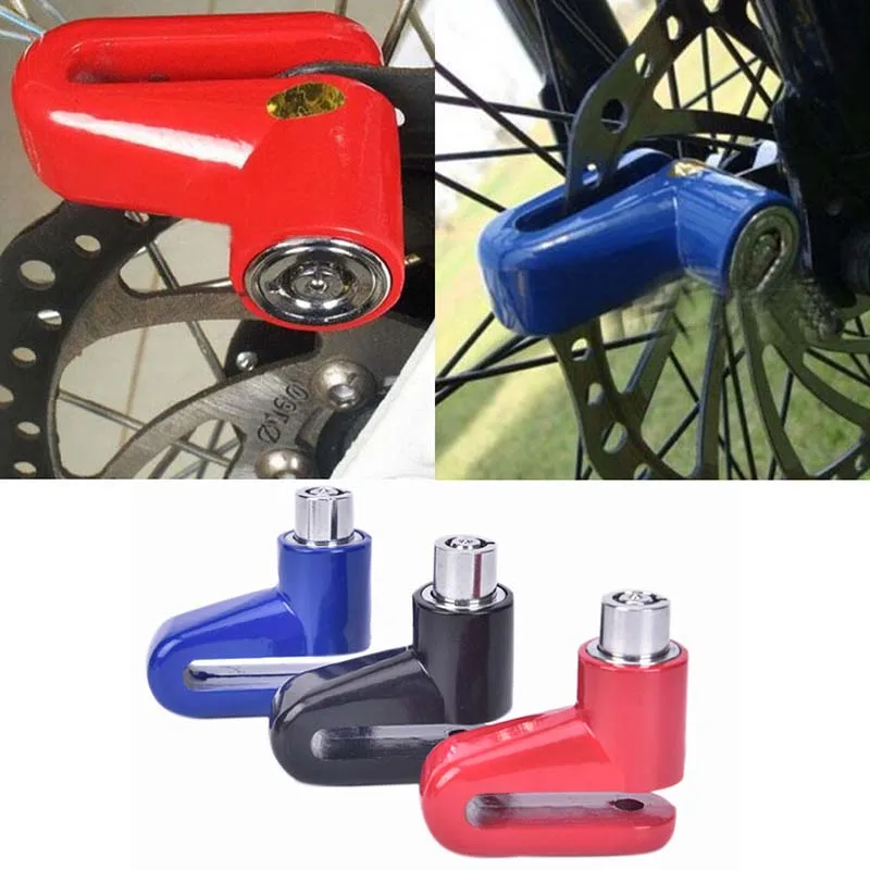Motorcycle Lock Security Anti Theft Protection For Scooter Motorbike