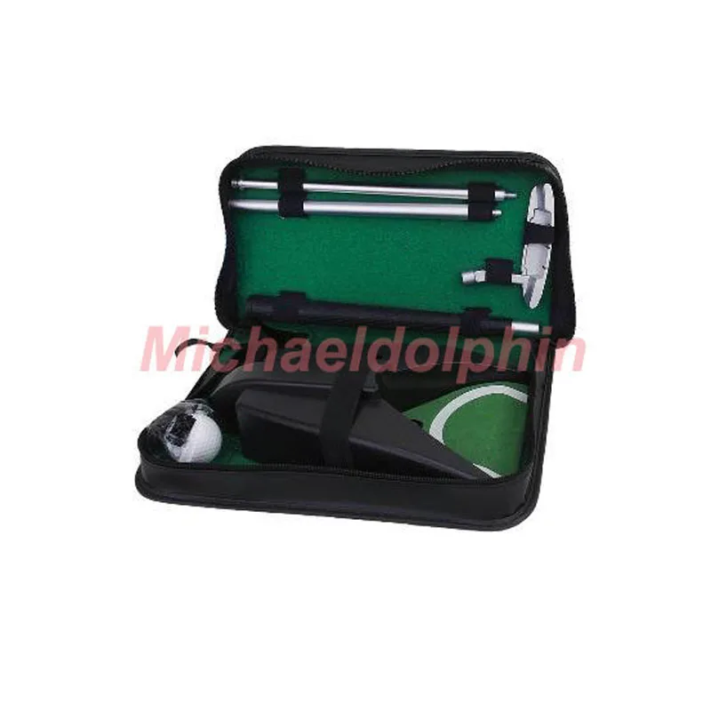 1 Set Portable Golf Putting Training Executive Practice Putter Clubs