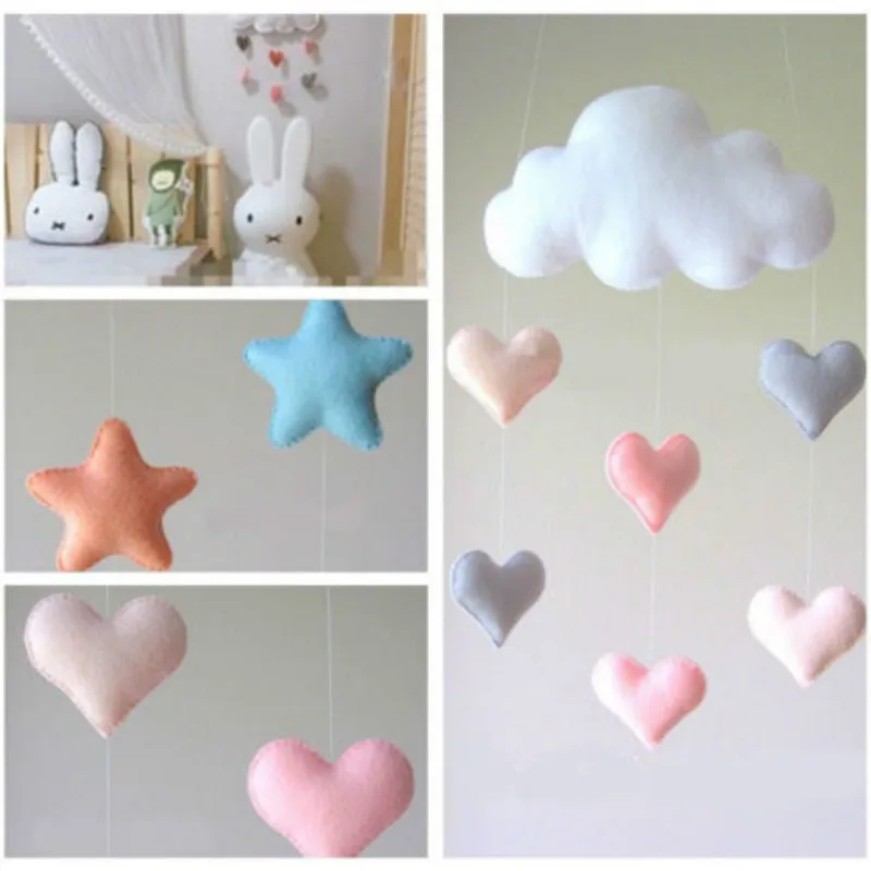 

Infant Baby Soft Plush Toys Crib Cot Pram Bed Stroller Bed Hanging Decorations