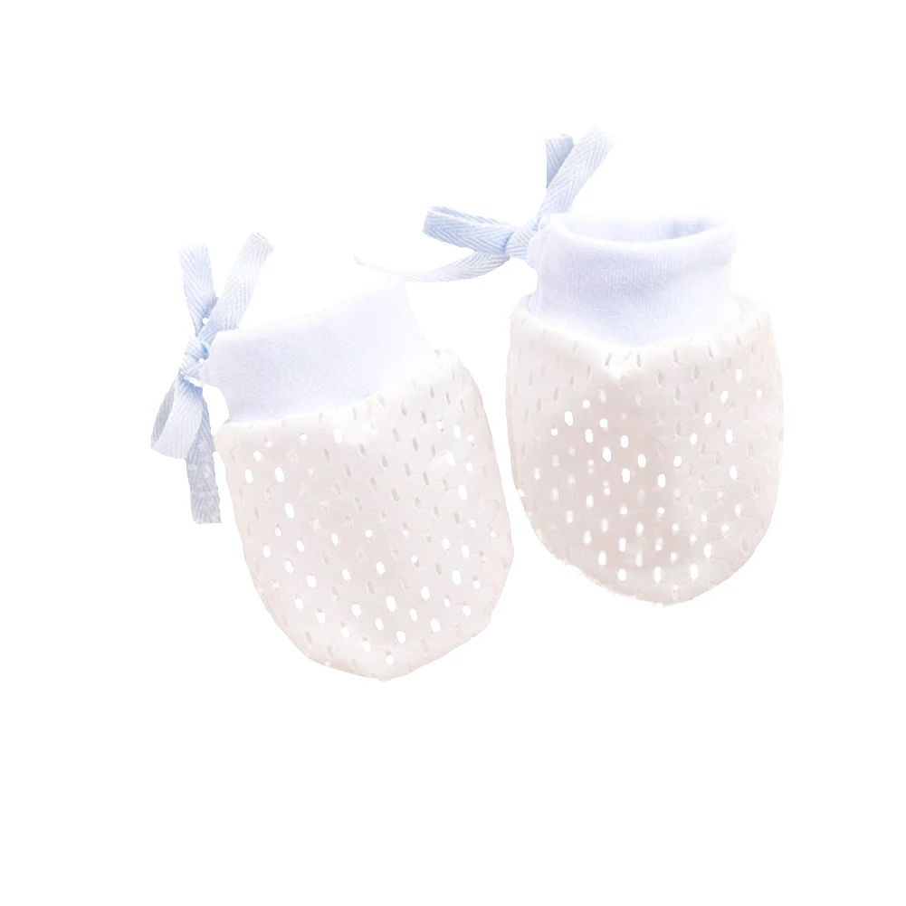 1Pair Boy Adjustable Summer Girl Gift Thin Style Baby Gloves Anti Scratching Accessories Protection Face Newborn Mittens Cute