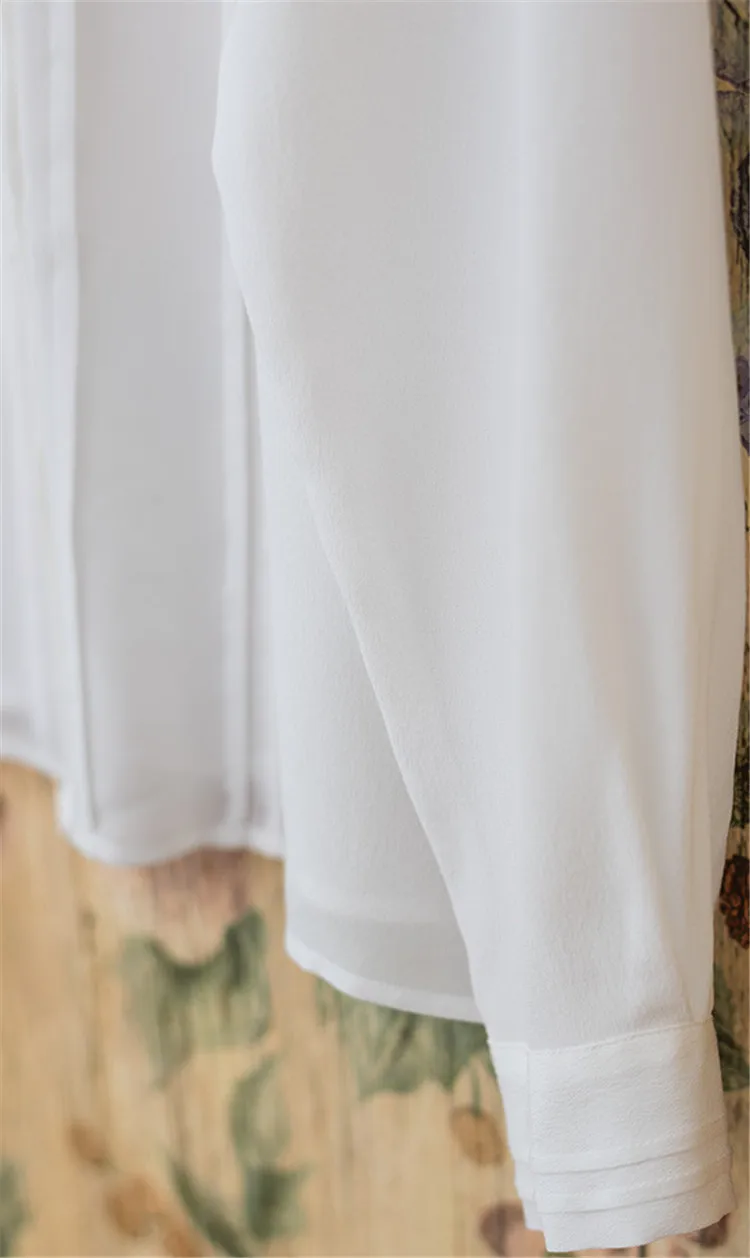 Для женщин рубашки шелковые Nouvelle коллекция blusas mujer de moda Для женщин s Топы и блузки camisas mujer