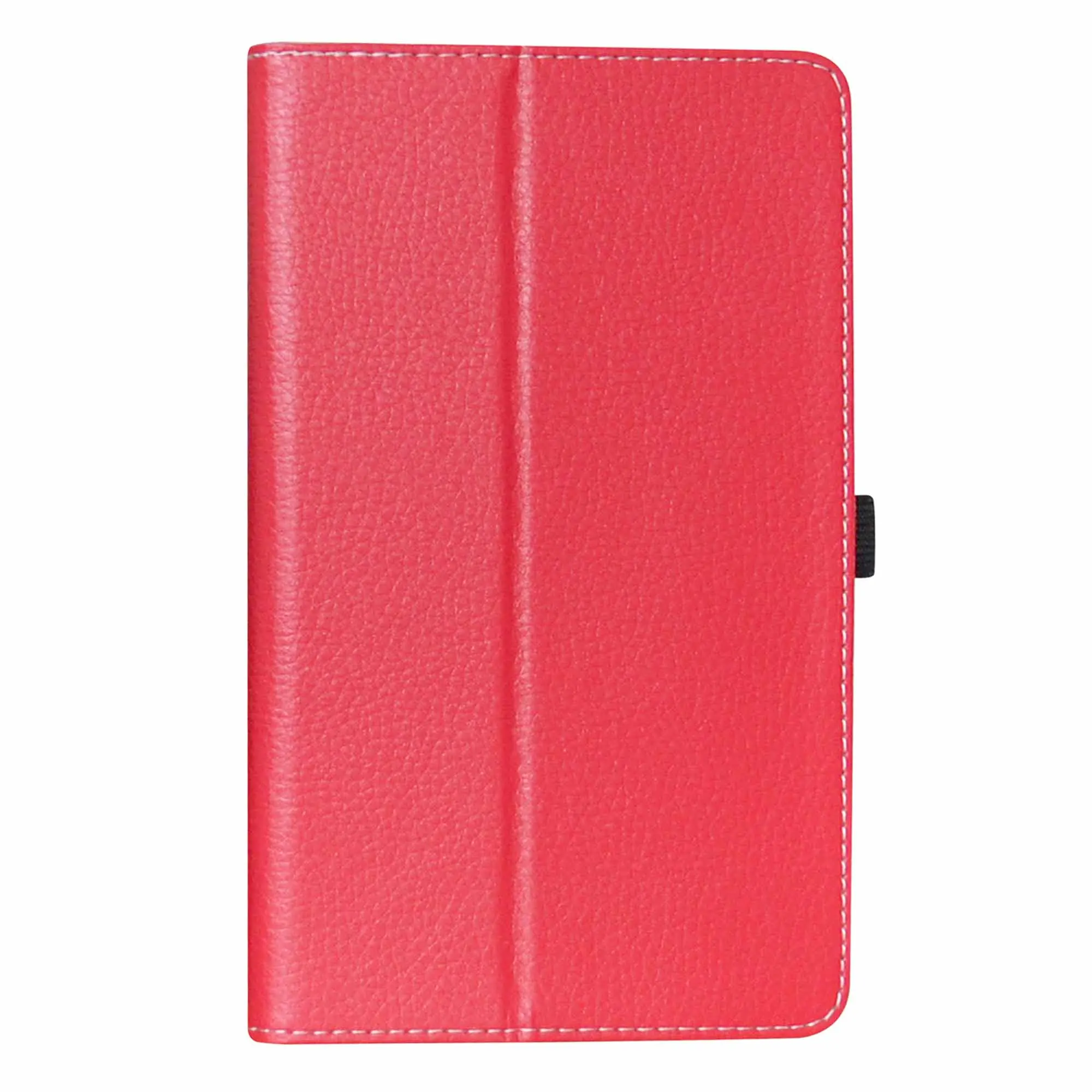 Чехол высокого качества для 10," lenovo ideapad d330 планшет с откидной подставкой из искусственной кожи с эластичной застежкой - Цвет: Red