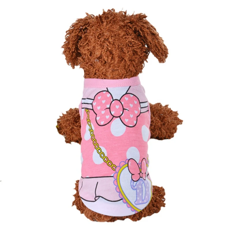 Pet летняя куртка для собаки одежда для собак дышащие рубашки для собак Щенок Кошка жилет для собак костюм Чихуахуа кошка одежда