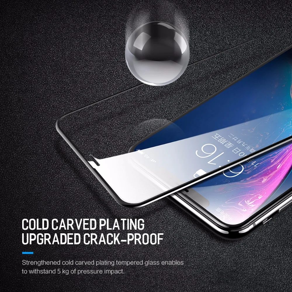  Rock 023mm Screen Protector Gehärtetem Glas Für iPhone Xr Schutz Gehärtetem Glas Film Abdeckung Fre