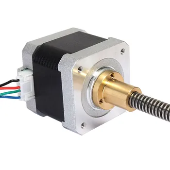 

NEMA17 42mm 1.8 Degree Two Phase Hybrid Linear Stepper Motor 40mm Length For CNC Router