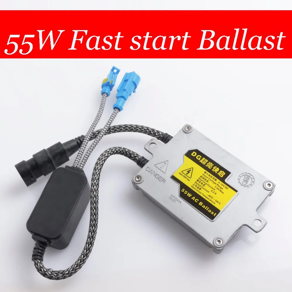

free shipping 2 pcs Automotive HID Xenon 12V55W AC Ballaste Xenon Fast Start 55W Ballast