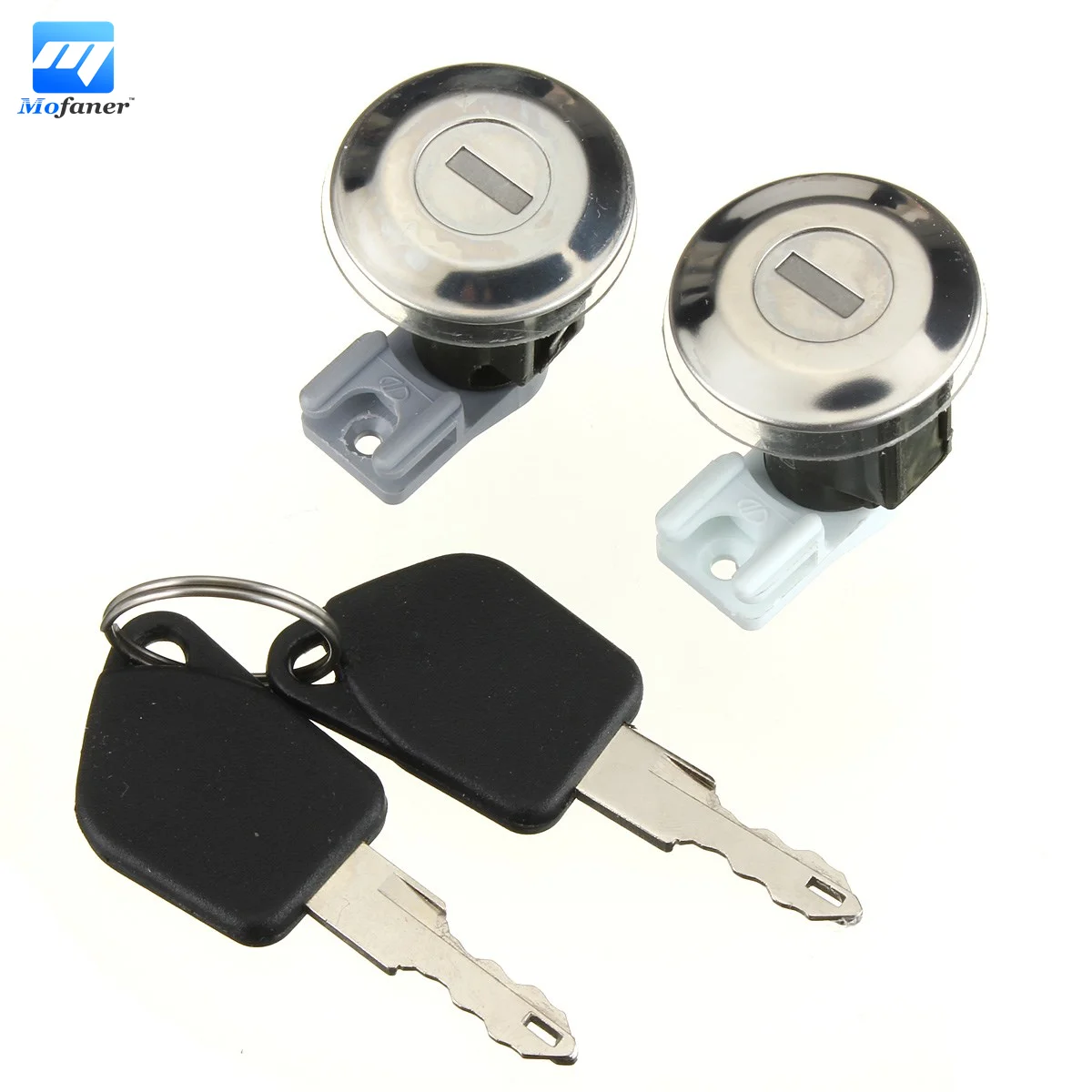 

Pair Front Door Lock Barrels Set With Keys For Peugeot 106 Mk2 205 405
