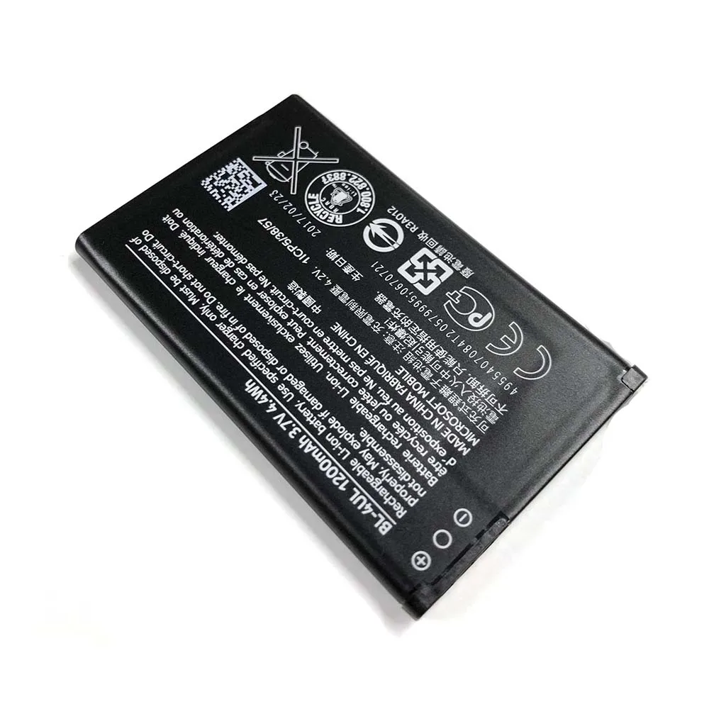 BL-4UL 4UL литий-ионный аккумулятор мобильного телефона для NOKIA Asha 225 Asha225 1200mAh