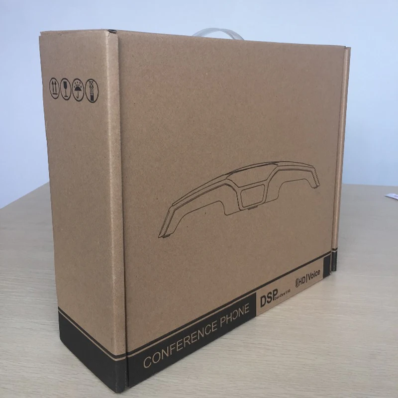 Estação de Conferência de Negócios Speakerphone para Grandes Salas de Conferência Tenveo Crystal-clear Voip Chamada Usb a6 Som 9 video conference