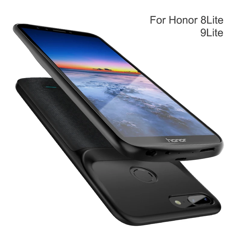 4700mAh аккумулятор чехол для HONOR 8 Lite/9 Lite замена Банк питания зарядное устройство