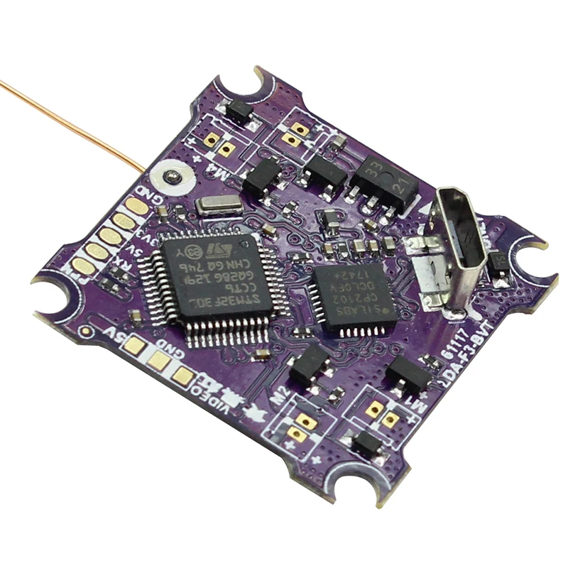 Интегрированная плата F3 Flight Control + VTX матовая ESC PCB для Tiny6 Tiny7 RC Racing Quadcopter DIY Drone FPV