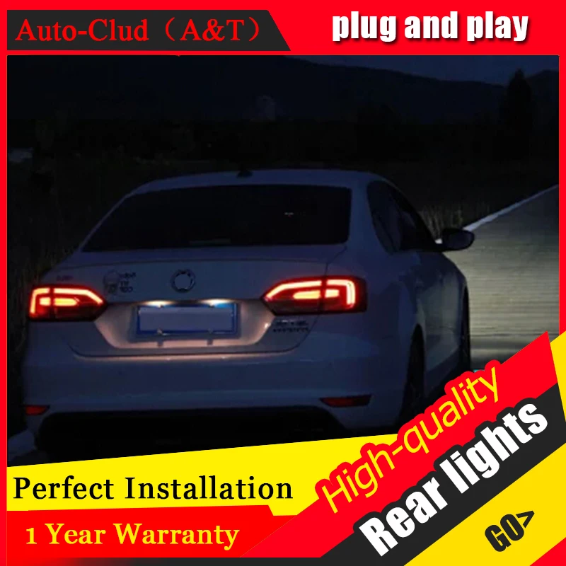 Авто. PRO 2011 2012 2013 2014 для vw jetta светодиодный задние фонари GLI парковка НС Тюнинг