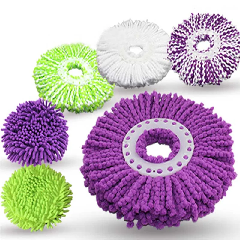

Microfiber Mops Head To Mop Home Clean Tools Refill For 360 Magic Easy Spin Mops Water Dust Absorbing Household tools