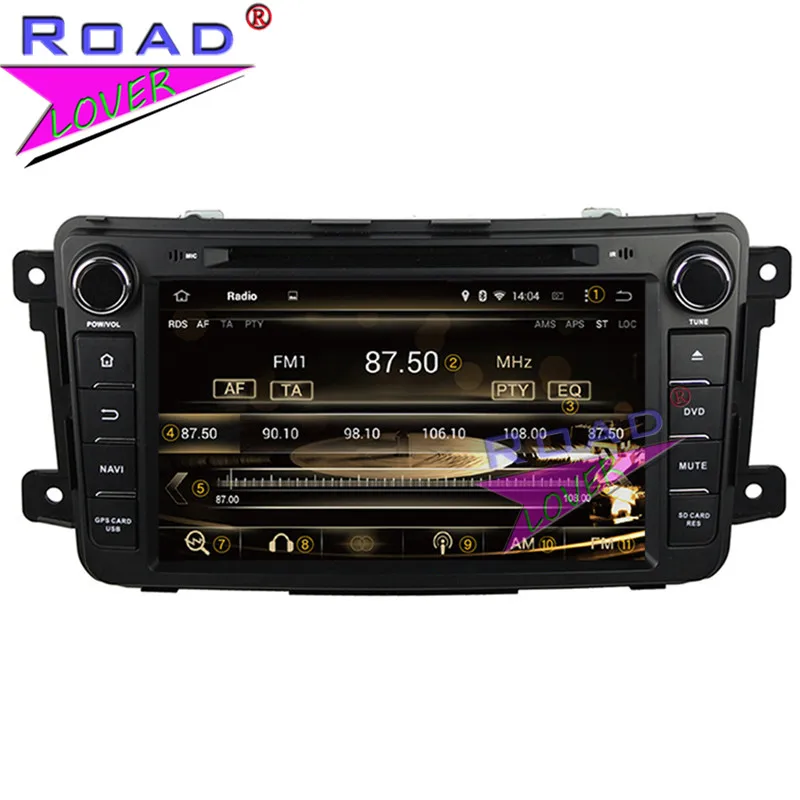 Flash Deal Roadlover Android 9.0 Car DVD Player Autoradio For Mazda CX-9 2007- Stereo GPS Navigation Magnitol Double Din 7" HD Monitor MP3 2