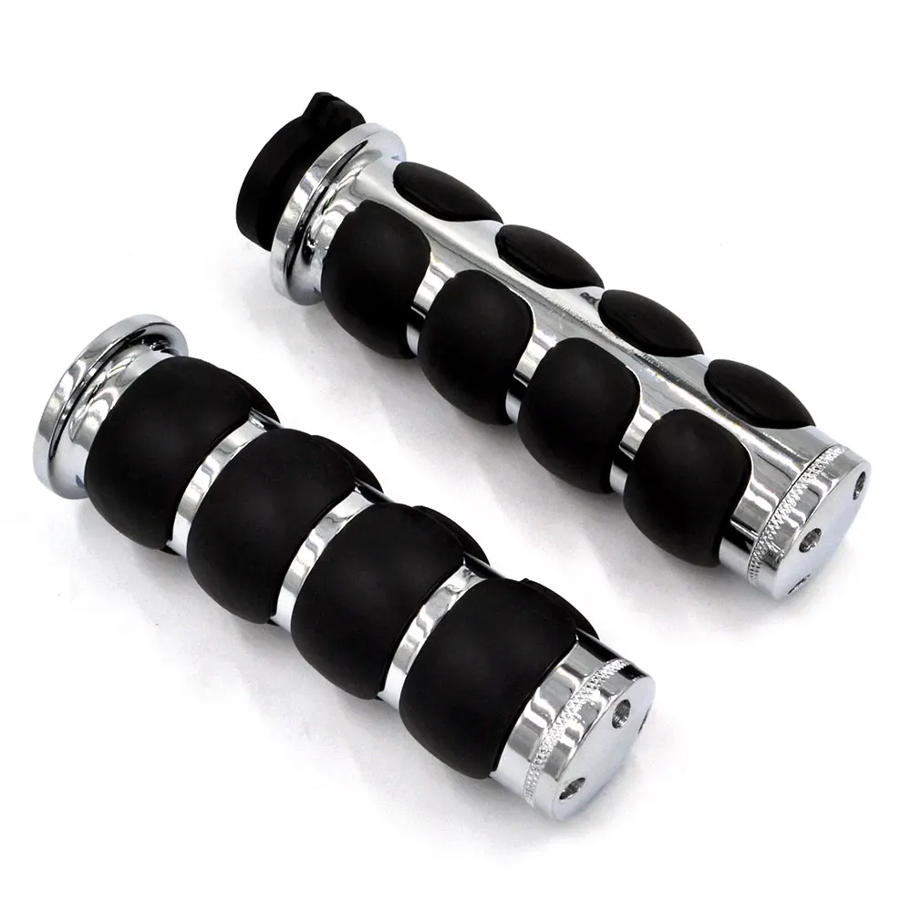 RUOCH Universal Bobber Handlebar Grips For 883 Harley Sporster Throttle Grips Yamaha Road Star Suzuki Intruder 1500 1 78 (3)