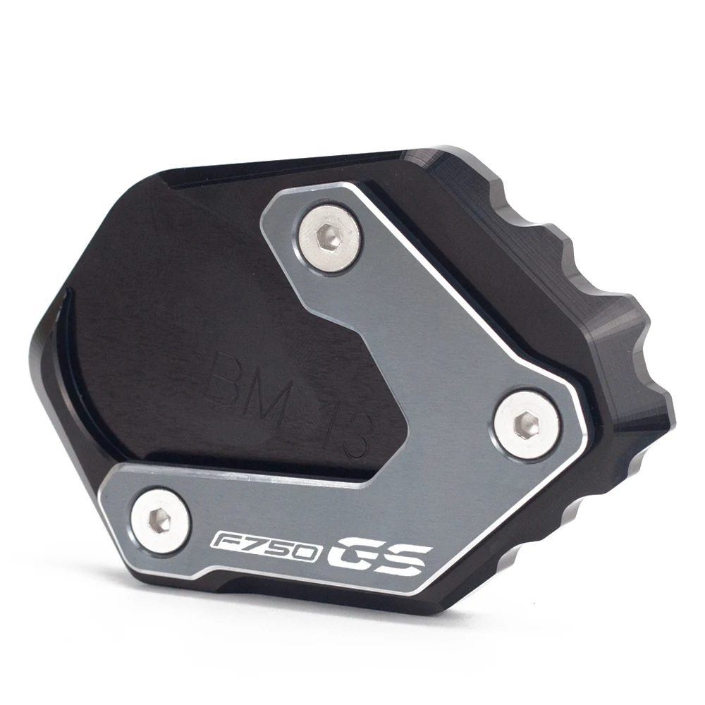 Kickstand Side Stand Extension Plate Pad For BMW F750GS F 750GS F750 GS F 750 GS 2018 2019 Motorcycle Enlarge Support Pad (9)