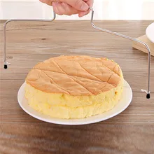 Регулируемый Провода Торт Тесак Leveler тесто для пиццы резак триммер Инструменты нержавеющей 30rh30