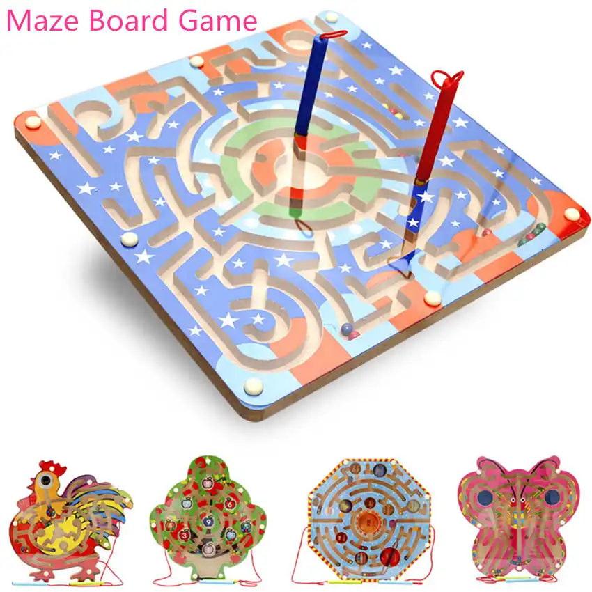 magnetic maze toy