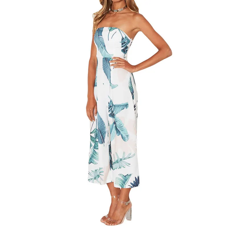 White-Leaf-Print-Strapless-Capris-Jumpsuit-LC64277-1-2