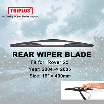 

Rear Wiper Blade for Rover 25 (2004-2005) 1pc 16" 400mm,Car Rear Windscreen Wipers,Back Window Windshield Wiper Blades