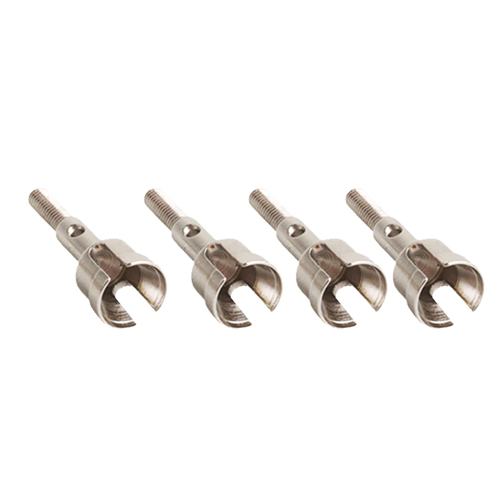 4Pcs Silver Metal Wheel Axle for 1:18 WLtoys A959 A949 A969 A979 K929 RC Car Buggy Truck Parts Accessories