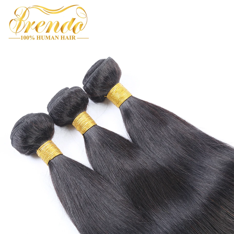 Peruvian Hair Straight Human Hair Weave Bundles Single Bundle 1 PC Thick Hair Brenda Remy Hair Weave Extensions 8-30 inches