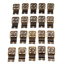 20Pcs Antique Bronze Cabinet Furniture Hinges Door Hinges Drawer Jewellery Gift Box Hinges For Furniture Hardware 38x21mm 100pcs 30 18mm antique bronze metal buckles latches catches wooden gift packaging floret jewellery box drawer cabinet door fix