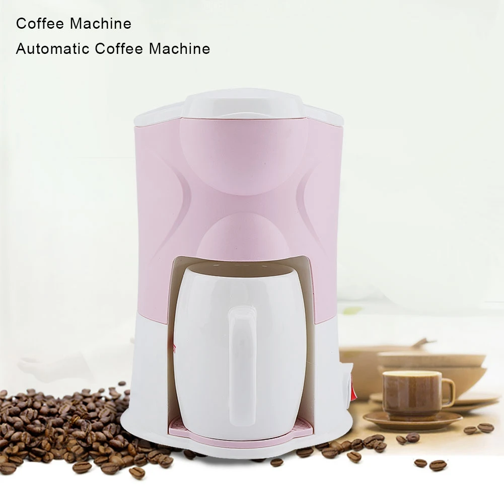 Бытовая полностью автоматическая кофемашина, электрическая капельная Кофеварка, чайник, мини чайник, кухонный инструмент, легкая чистка, 220-240 В