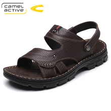 Camel Active/Летняя мужская обувь; трендовые повседневные сандалии; высокие эластичные Нескользящие амортизирующие пляжные сандалии с эластичной лентой